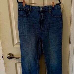 Everlane Way High Slim jeans, size 32